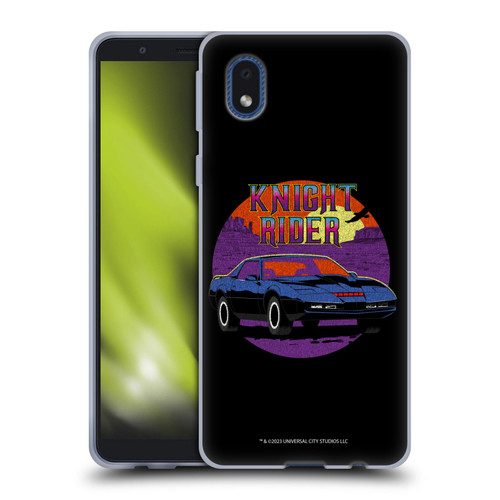Knight Rider Graphics Kitt Vintage Soft Gel Case for Samsung Galaxy A01 Core (2020)