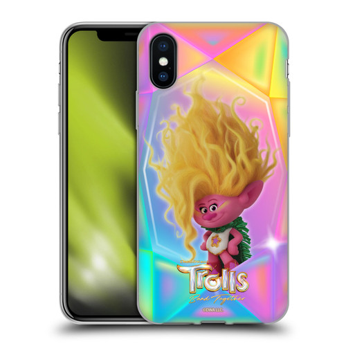 Trolls 3: Band Together Graphics Viva Soft Gel Case for Apple iPhone X / iPhone XS