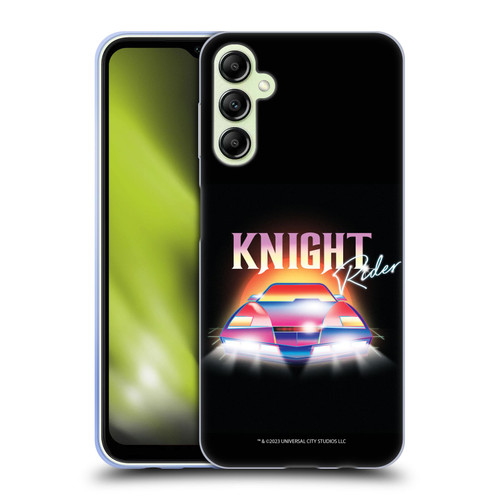 Knight Rider Graphics Kitt 80's Neon Soft Gel Case for Samsung Galaxy A14 5G