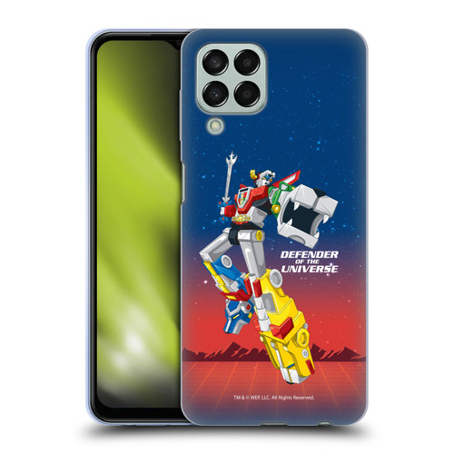 Voltron Graphics Defender Of Universe Gradient Soft Gel Case for Samsung Galaxy M33 (2022)