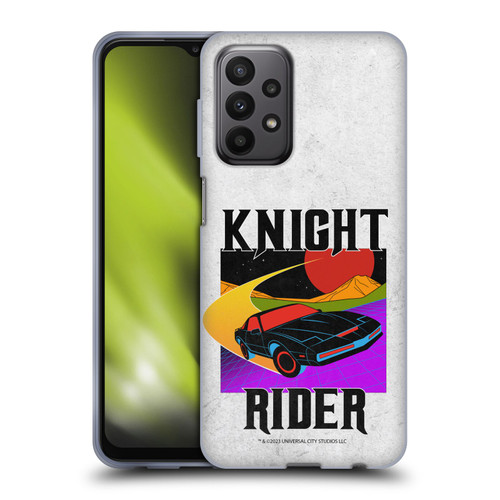 Knight Rider Graphics Kitt Speed Soft Gel Case for Samsung Galaxy A23 / 5G (2022)