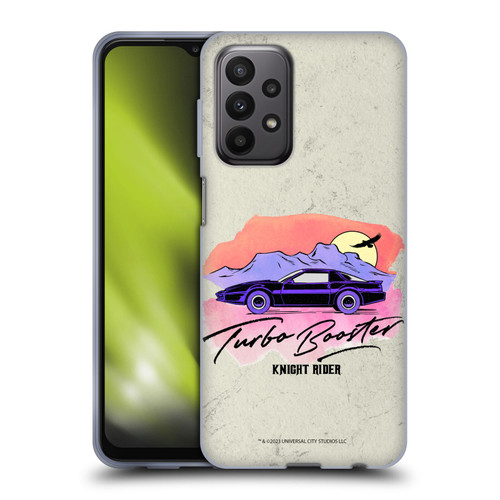 Knight Rider Graphics Turbo Booster Soft Gel Case for Samsung Galaxy A23 / 5G (2022)