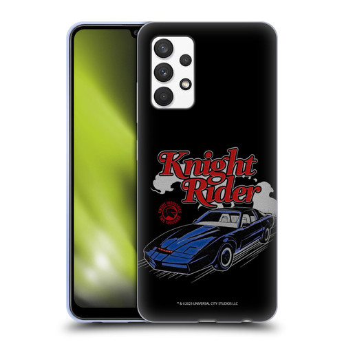 Knight Rider Graphics Kitt Retro Soft Gel Case for Samsung Galaxy A32 (2021)