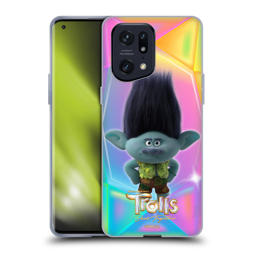 Trolls 3: Band Together Graphics Branch Soft Gel Case for OPPO Find X5 Pro