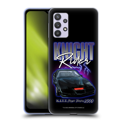 Knight Rider Graphics Kitt 2000 Soft Gel Case for Samsung Galaxy A32 5G / M32 5G (2021)