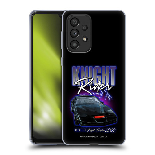 Knight Rider Graphics Kitt 2000 Soft Gel Case for Samsung Galaxy A33 5G (2022)