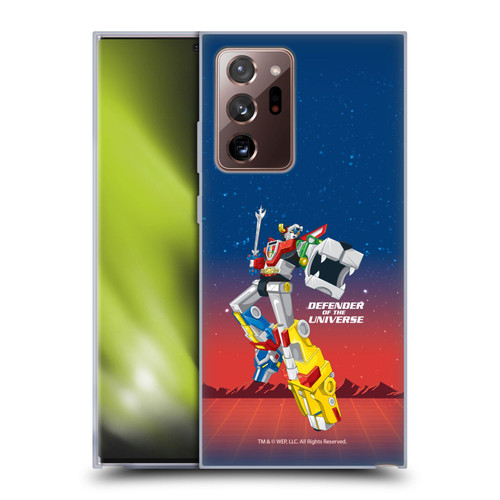 Voltron Graphics Defender Of Universe Gradient Soft Gel Case for Samsung Galaxy Note20 Ultra / 5G