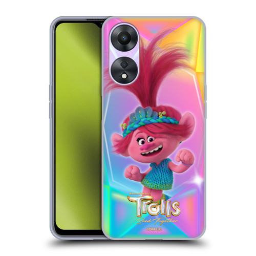 Trolls 3: Band Together Graphics Poppy Soft Gel Case for OPPO A78 5G