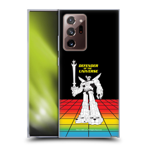 Voltron Graphics Defender Universe Retro Soft Gel Case for Samsung Galaxy Note20 Ultra / 5G