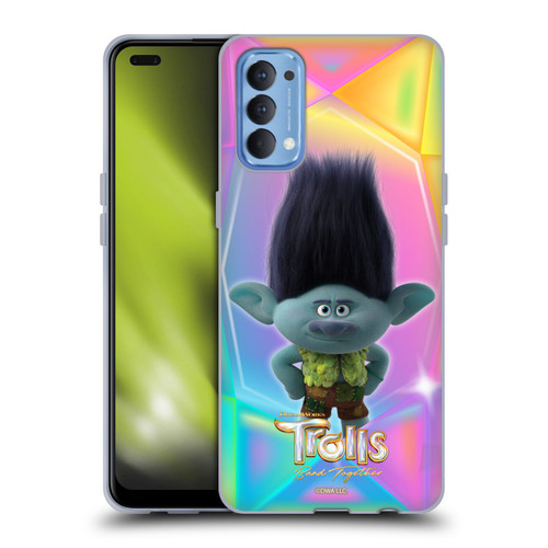 Trolls 3: Band Together Graphics Branch Soft Gel Case for OPPO Reno 4 5G