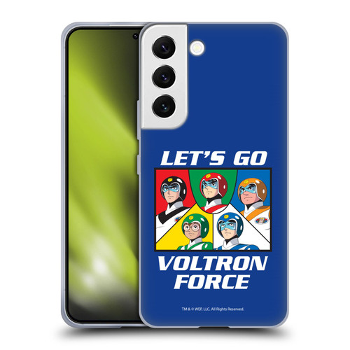 Voltron Graphics Go Voltron Force Soft Gel Case for Samsung Galaxy S22 5G