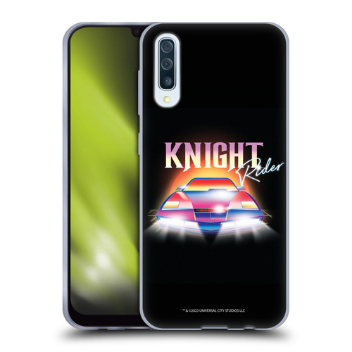 Knight Rider Graphics Kitt 80's Neon Soft Gel Case for Samsung Galaxy A50/A30s (2019)