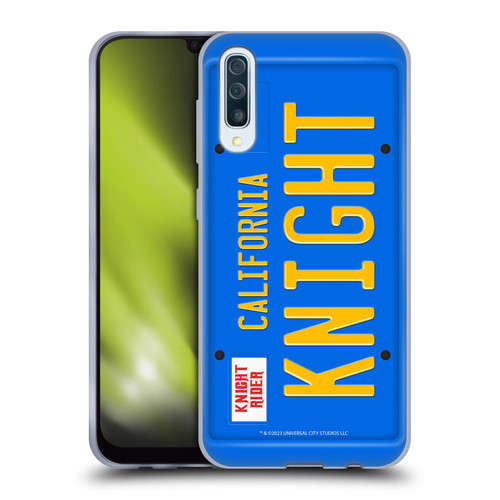 Knight Rider Graphics Plate Number Soft Gel Case for Samsung Galaxy A50/A30s (2019)