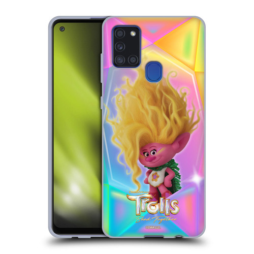 Trolls 3: Band Together Graphics Viva Soft Gel Case for Samsung Galaxy A21s (2020)