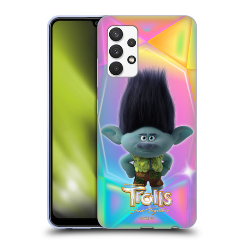 Trolls 3: Band Together Graphics Branch Soft Gel Case for Samsung Galaxy A32 (2021)