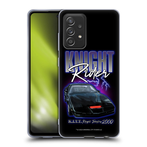 Knight Rider Graphics Kitt 2000 Soft Gel Case for Samsung Galaxy A52 / A52s / 5G (2021)