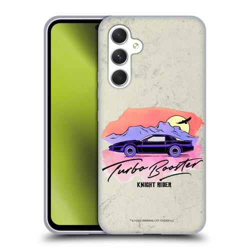 Knight Rider Graphics Turbo Booster Soft Gel Case for Samsung Galaxy A54 5G