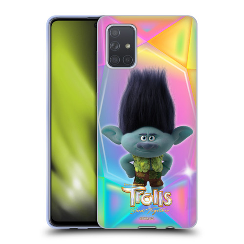 Trolls 3: Band Together Graphics Branch Soft Gel Case for Samsung Galaxy A71 (2019)