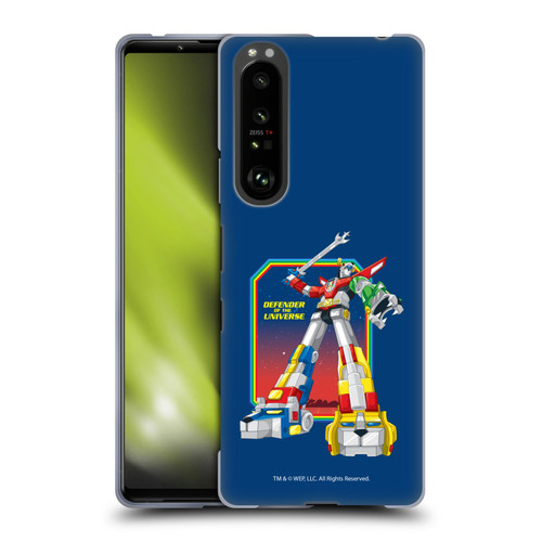 Voltron Graphics Defender Of Universe Plain Soft Gel Case for Sony Xperia 1 III