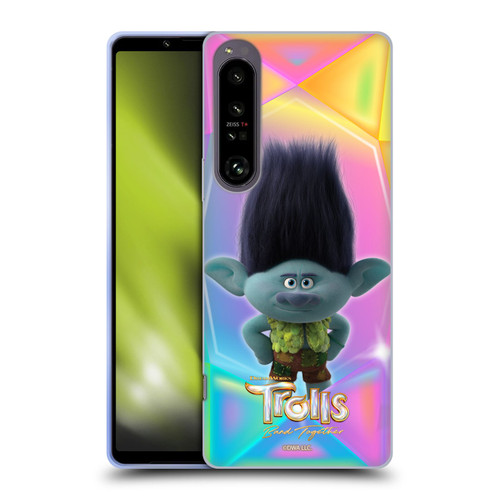 Trolls 3: Band Together Graphics Branch Soft Gel Case for Sony Xperia 1 IV
