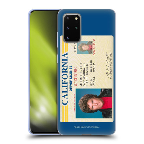 Knight Rider Graphics Driver's License Soft Gel Case for Samsung Galaxy S20+ / S20+ 5G