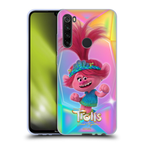 Trolls 3: Band Together Graphics Poppy Soft Gel Case for Xiaomi Redmi Note 8T