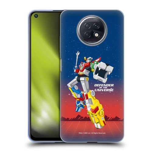 Voltron Graphics Defender Of Universe Gradient Soft Gel Case for Xiaomi Redmi Note 9T 5G