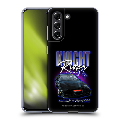 Knight Rider Graphics Kitt 2000 Soft Gel Case for Samsung Galaxy S21 FE 5G