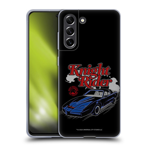 Knight Rider Graphics Kitt Retro Soft Gel Case for Samsung Galaxy S21 FE 5G