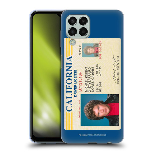 Knight Rider Graphics Driver's License Soft Gel Case for Samsung Galaxy M33 (2022)