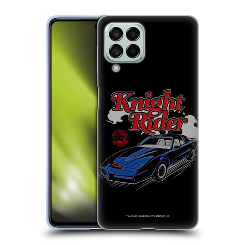 Knight Rider Graphics Kitt Retro Soft Gel Case for Samsung Galaxy M53 (2022)