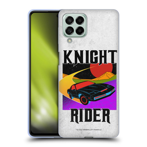 Knight Rider Graphics Kitt Speed Soft Gel Case for Samsung Galaxy M53 (2022)