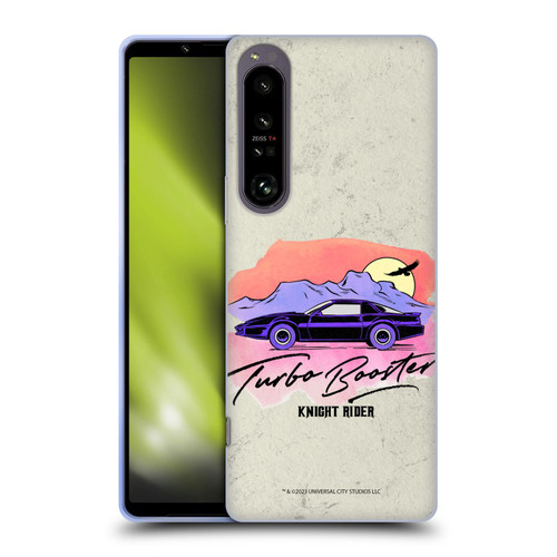 Knight Rider Graphics Turbo Booster Soft Gel Case for Sony Xperia 1 IV