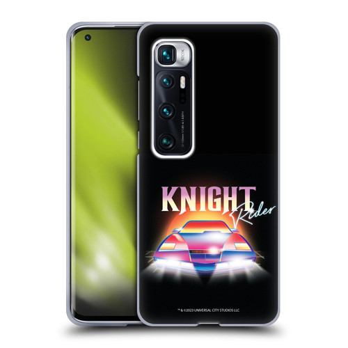 Knight Rider Graphics Kitt 80's Neon Soft Gel Case for Xiaomi Mi 10 Ultra 5G