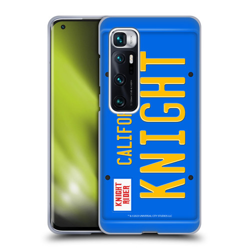 Knight Rider Graphics Plate Number Soft Gel Case for Xiaomi Mi 10 Ultra 5G