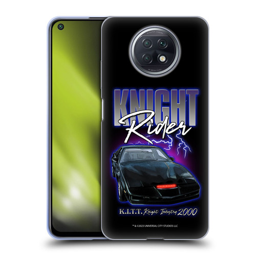 Knight Rider Graphics Kitt 2000 Soft Gel Case for Xiaomi Redmi Note 9T 5G
