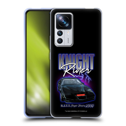 Knight Rider Graphics Kitt 2000 Soft Gel Case for Xiaomi 12T Pro