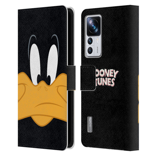 Looney Tunes Full Face Daffy Duck Leather Book Wallet Case Cover For Xiaomi 12T Pro