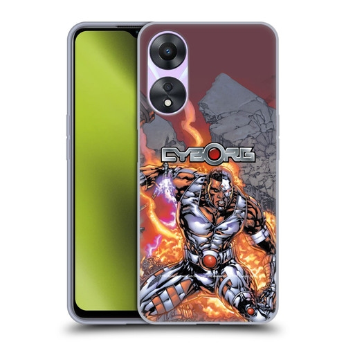 Cyborg DC Comics Fast Fashion Cover Soft Gel Case for OPPO A78 5G