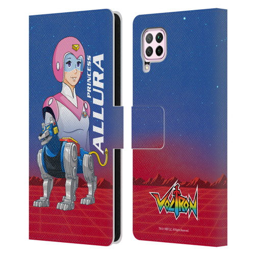 Voltron Character Art Princess Allura Leather Book Wallet Case Cover For Huawei Nova 6 SE / P40 Lite