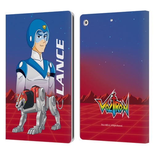 Voltron Character Art Lance Leather Book Wallet Case Cover For Apple iPad 10.2 2019/2020/2021