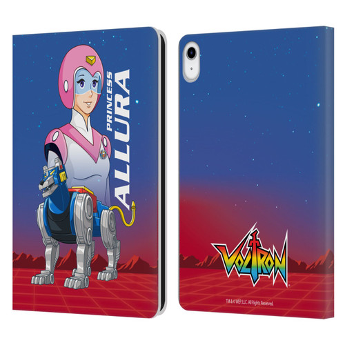 Voltron Character Art Princess Allura Leather Book Wallet Case Cover For Apple iPad 10.9 (2022)