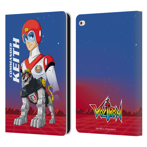 Voltron Character Art Commander Keith Leather Book Wallet Case Cover For Apple iPad Air 2 (2014)