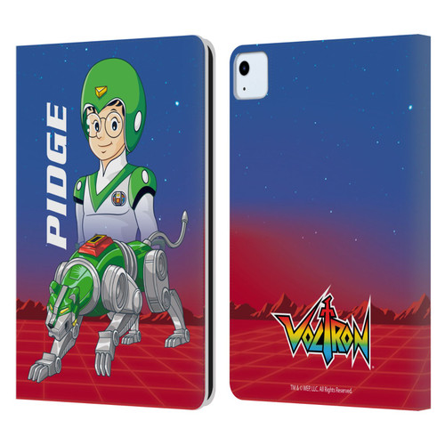 Voltron Character Art Pidge Leather Book Wallet Case Cover For Apple iPad Air 2020 / 2022