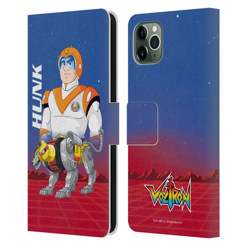 Voltron Character Art Hunk Leather Book Wallet Case Cover For Apple iPhone 11 Pro Max