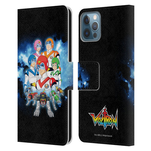 Voltron Character Art Group Leather Book Wallet Case Cover For Apple iPhone 12 / iPhone 12 Pro