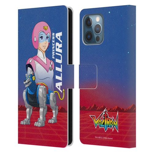 Voltron Character Art Princess Allura Leather Book Wallet Case Cover For Apple iPhone 12 Pro Max