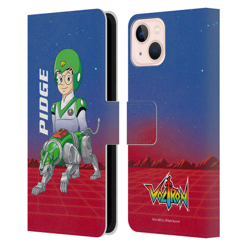 Voltron Character Art Pidge Leather Book Wallet Case Cover For Apple iPhone 13
