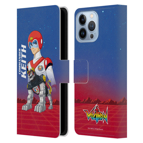 Voltron Character Art Commander Keith Leather Book Wallet Case Cover For Apple iPhone 13 Pro Max