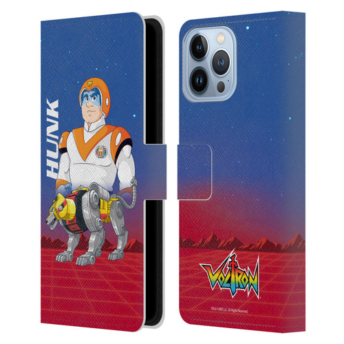 Voltron Character Art Hunk Leather Book Wallet Case Cover For Apple iPhone 13 Pro Max